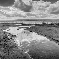 Buy canvas prints of Thurstaston beach River Dee Wirral by Phil Longfoot