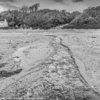 Buy canvas prints of Thurstaston beach and cottage by Phil Longfoot