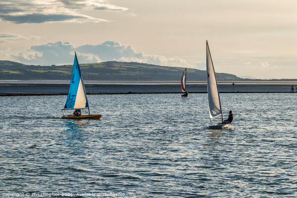 Yachts on West Kirby Marina Picture Board by Phil Longfoot
