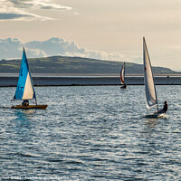 Buy canvas prints of Yachts on West Kirby Marina by Phil Longfoot