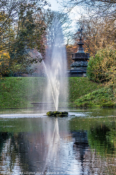 Fountain Sefton Park Liverpool Picture Board by Phil Longfoot