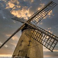 Buy canvas prints of Bidston Hill Windmill. by Phil Longfoot
