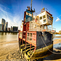 Buy canvas prints of A slice of ship. by Mark Oliver