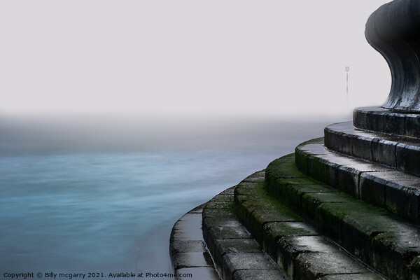 Broadstairs kent Coast - Minimal steps Picture Board by Billy McGarry