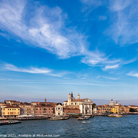 Buy canvas prints of Venetian Waterfront by Ron Thomas