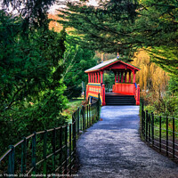 Buy canvas prints of Pathway to the Swiss Bridge by Ron Thomas