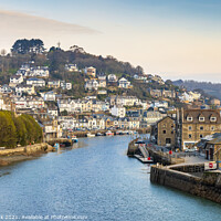 Buy canvas prints of Looe River View by Jim Monk