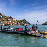 Buy canvas prints of Dartmouth to Kingswear Lower Ferry by Jim Monk