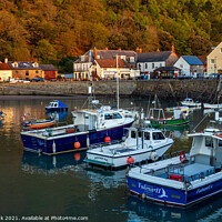 Buy canvas prints of Minehead Harbour, Somerset by Jim Monk