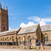 Buy canvas prints of St James Church, Taunton by Jim Monk