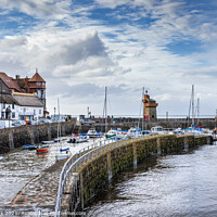 Buy canvas prints of Lynmouth Harbour, North Devon by Jim Monk