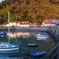 Buy canvas prints of Minehead Harbour, Somerset by Jim Monk