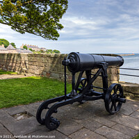 Buy canvas prints of The Old Cannon, Berwick Upon Tweed by Jim Monk