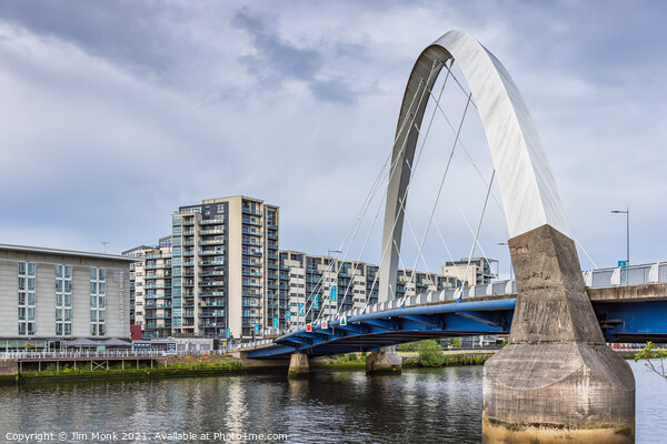 The Squinty Bridge, Glasgow Picture Board by Jim Monk