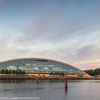 Buy canvas prints of Glasgow Science Centre by Jim Monk