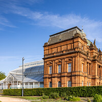 Buy canvas prints of The People's Palace and Winter Gardens by Jim Monk