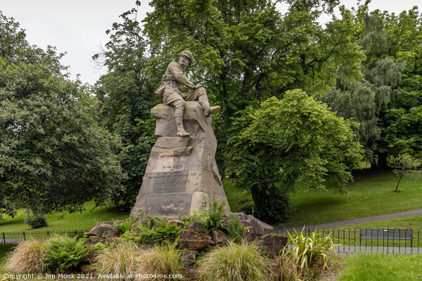 Highland Light Infantry War Memorial, Kelvingrove  Picture Board by Jim Monk
