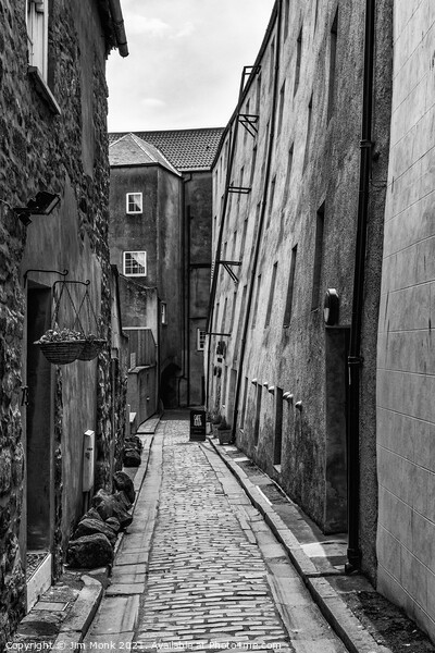 Dewars Lane, Berwick Upon Tweed Picture Board by Jim Monk