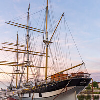 Buy canvas prints of Tall Ship Glenlee, Glasgow by Jim Monk