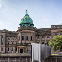 Buy canvas prints of The Mitchell Library, Glasgow by Jim Monk