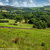 Buy canvas prints of Hayfield View by Jim Monk