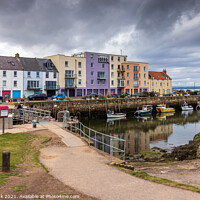 Buy canvas prints of St Andrews Harbour, Fife by Jim Monk