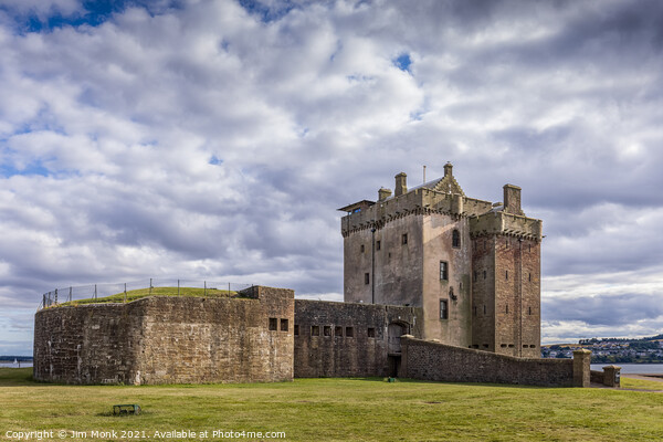 Broughty Castle Picture Board by Jim Monk