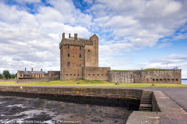 Broughty Castle, Dundee Picture Board by Jim Monk
