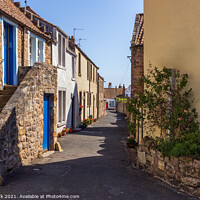 Buy canvas prints of Rose Wynd, Crail by Jim Monk