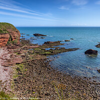Buy canvas prints of  Arbroath Cliffs by Jim Monk