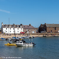 Buy canvas prints of Stonehaven Beach by Jim Monk