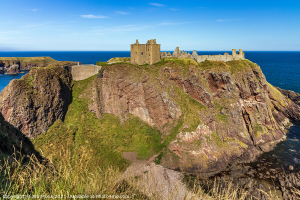 Dunnottar Castle Picture Board by Jim Monk