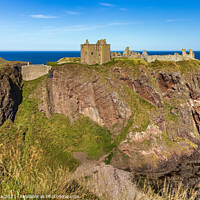 Buy canvas prints of Dunnottar Castle by Jim Monk