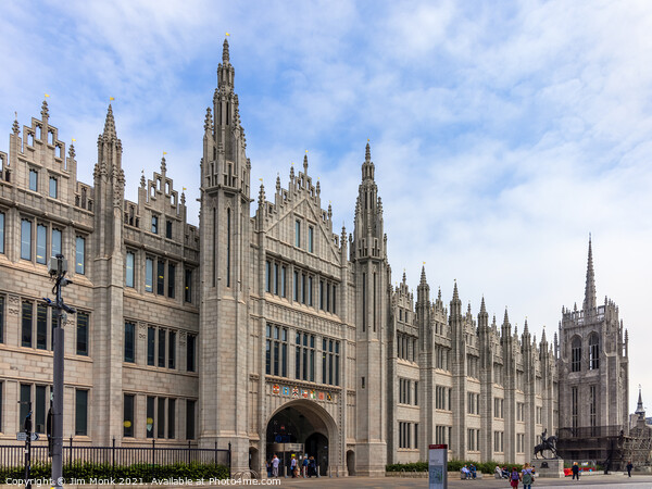 Marischal College, Aberdeen Picture Board by Jim Monk