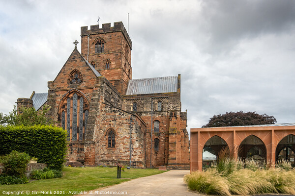 Carlisle Cathedral Picture Board by Jim Monk