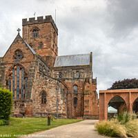 Buy canvas prints of Carlisle Cathedral by Jim Monk
