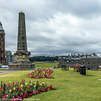 Buy canvas prints of Martyrs’ Memorial in St Andrews by Jim Monk