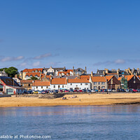 Buy canvas prints of Anstruther Beach and Lifeboat Station by Jim Monk