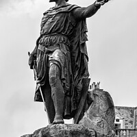 Buy canvas prints of William Wallace Statue, Aberdeen by Jim Monk