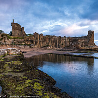 Buy canvas prints of St Andrews Castle, Fife. by Jim Monk