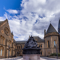 Buy canvas prints of Queen Victoria's Statue, Dundee by Jim Monk