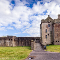 Buy canvas prints of Broughty Castle, Dundee. by Jim Monk