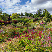 Buy canvas prints of Georgian walled garden, Cambo by Jim Monk