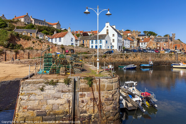 Crail Harbour,  East Neuk of Fife Picture Board by Jim Monk