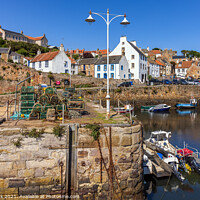 Buy canvas prints of Crail Harbour,  East Neuk of Fife by Jim Monk