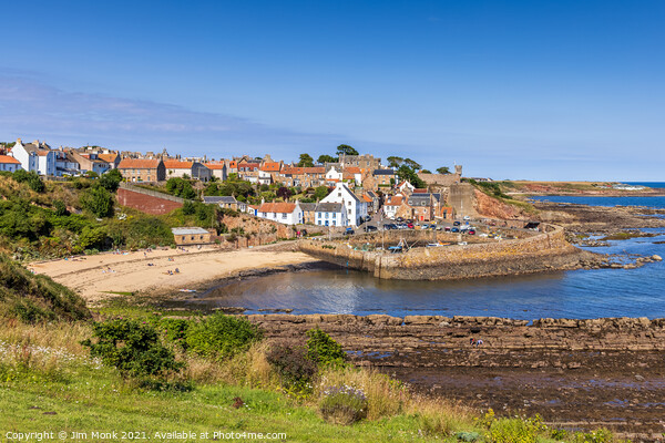 Crail View, East Neuk of Fife Picture Board by Jim Monk