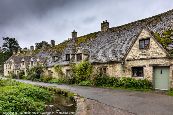 Arlington Row in the Cotswolds Picture Board by Jim Monk