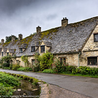 Buy canvas prints of Arlington Row in the Cotswolds by Jim Monk