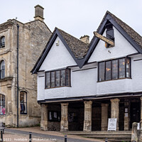 Buy canvas prints of The Tolsey Museum, Burford by Jim Monk