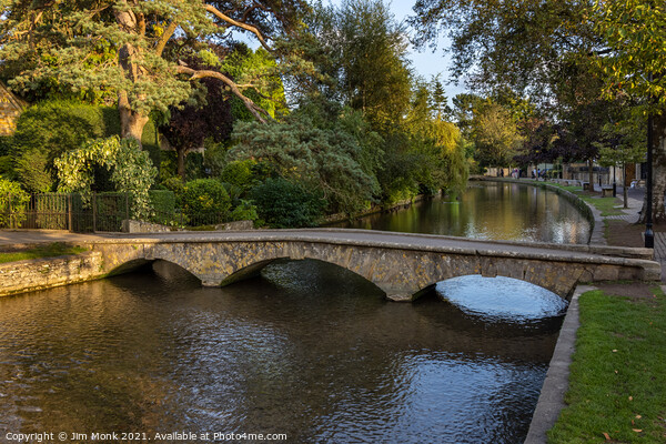 River Windrush, Bourton-On-The-Water Picture Board by Jim Monk